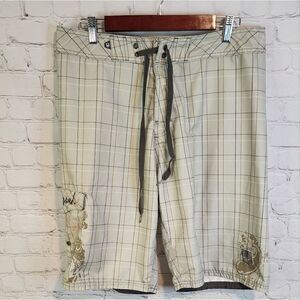 Men's Red Sand board shorts, size 34